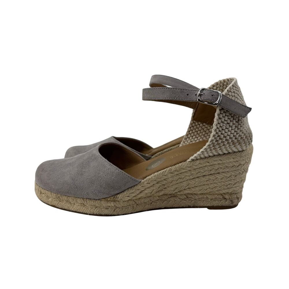 Paseart Women’s Size 8 Espadrilles Wedge Sandal Ankle Strap